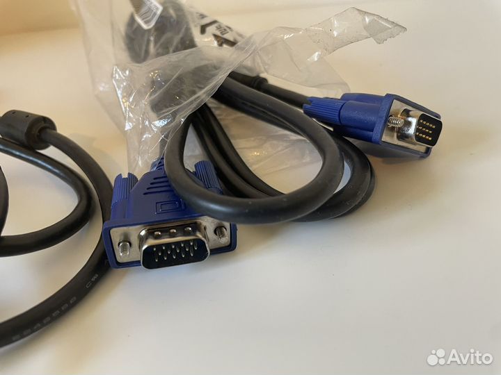 Кабель для компьютера, переходник VGA-VGA