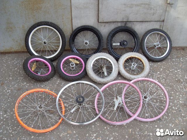 Разные велозапчасти, б/у