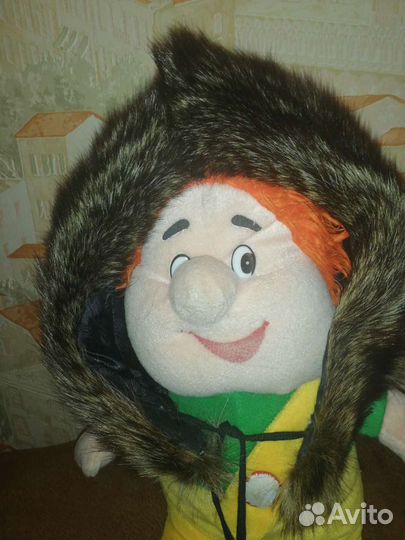 Детская шапка енотовая