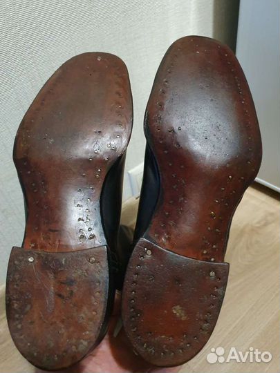 Хромовые сапоги 1941 и 1945 года 41 С и Ш новые