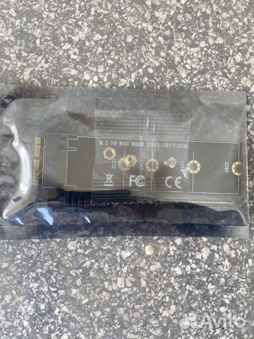 Переходник macbook ssd m2 2013-2017