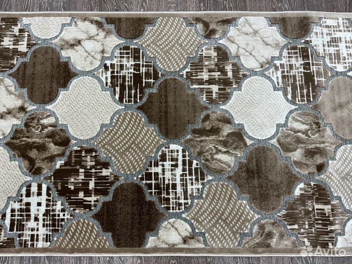 Ковровая дорожка 1м, рельефная