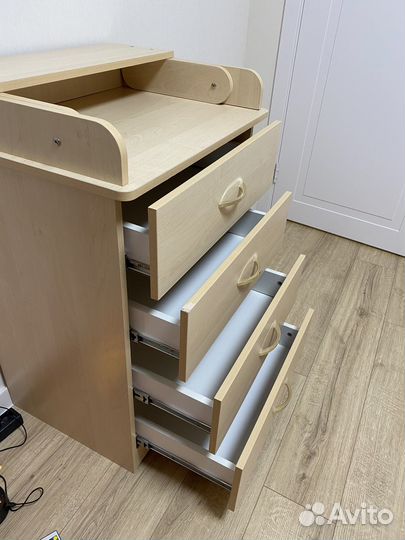 Комод детский с пеленальным столиком