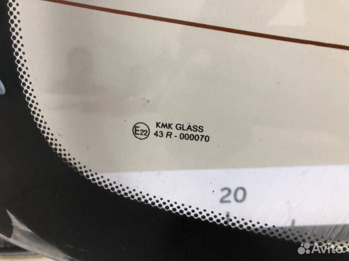 Стекло заднее Renault Logan 1 2005-2014