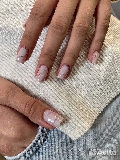 Маникюр педикюр гель лак наращивание