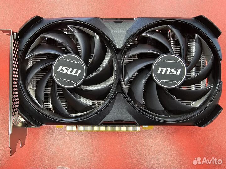 Видеокарта MSI GeForce RTX 4060 ventus 2X