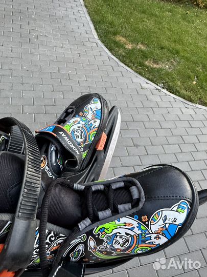 Коньки детские раздвижные 26-31р