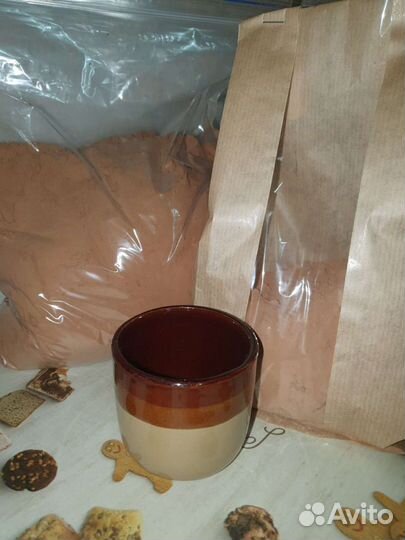 Натуральный и алкализованный какао-порошок