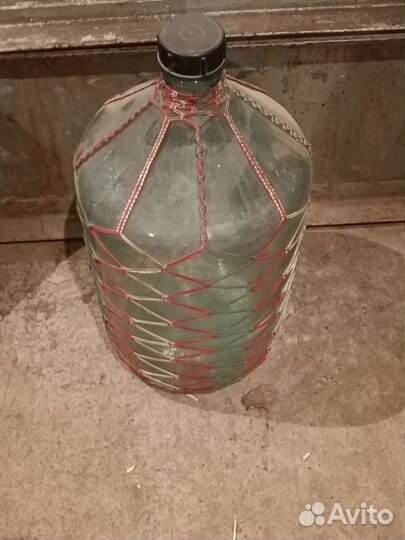 Бутыль стеклянная 20 литров