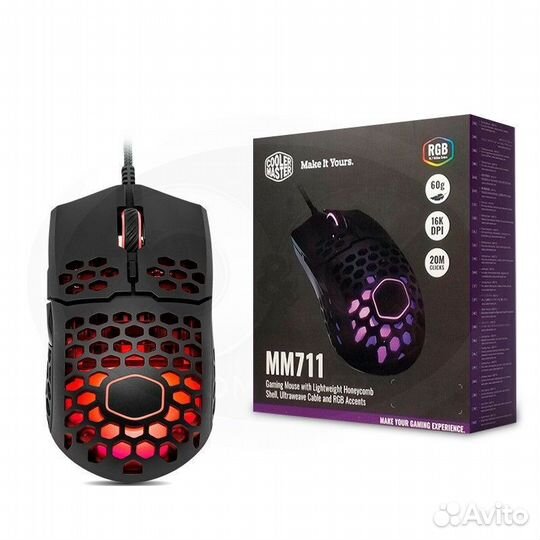 Игровая мышь Cooler Master MM711 (новая)