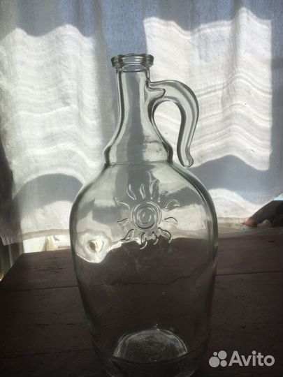 Бутылка стеклянная