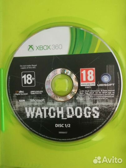 Игра для приставки xbox 360 watch dogs