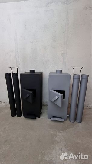 Печь для бассейна на дровах из нержавеющей стали