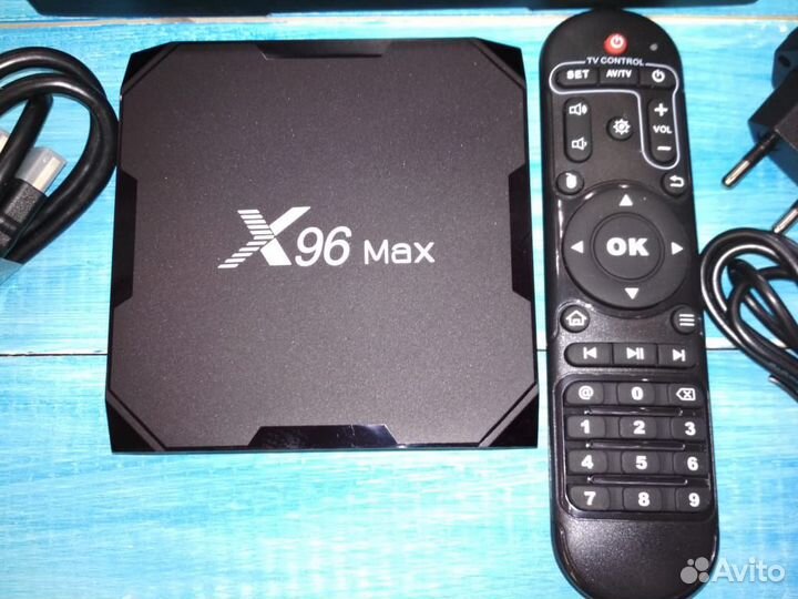 Smart тв приставка TV Box X96 Max 4/64 Gb