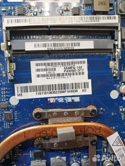 Материнская плата для ноутбука lenovo G575