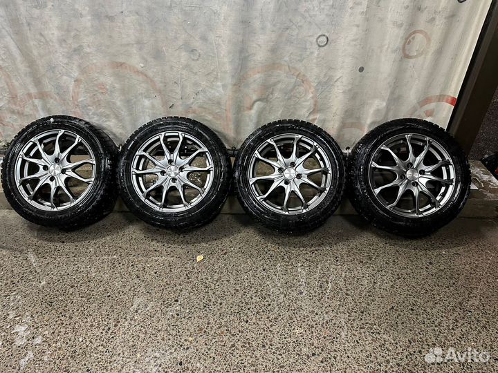 Литые диски р 16 4 100 с зимней резиной