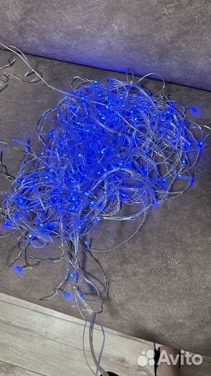 Гирлянда штора 3х3