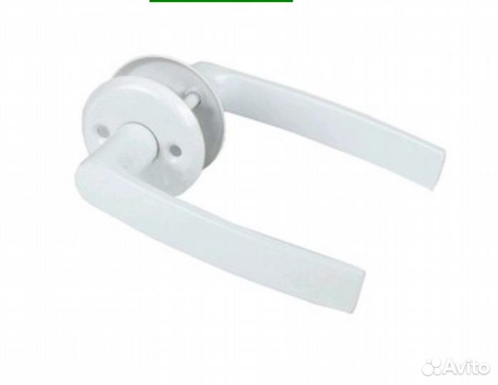 Дверные ручки межкомнатные белые