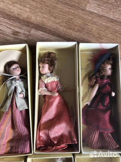 Куклы коллекционные Дамы эпохи