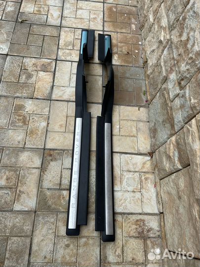 Внутренние накладки порогов на land rover sport