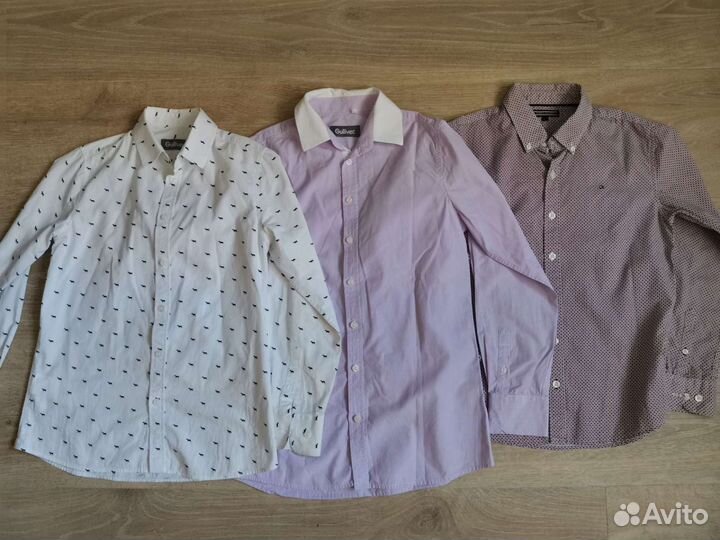 Рубашки на мальчика рост 146-152 см