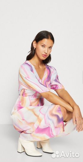 S Платье вискоза Ichi Дания