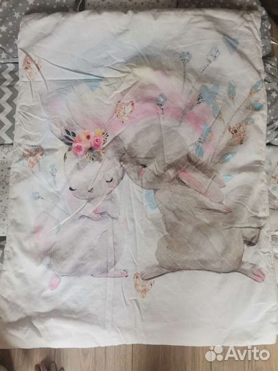 Бортики в кроватку