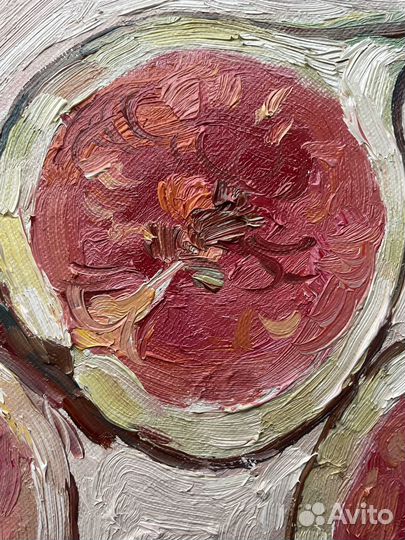 Картина маслом инжир