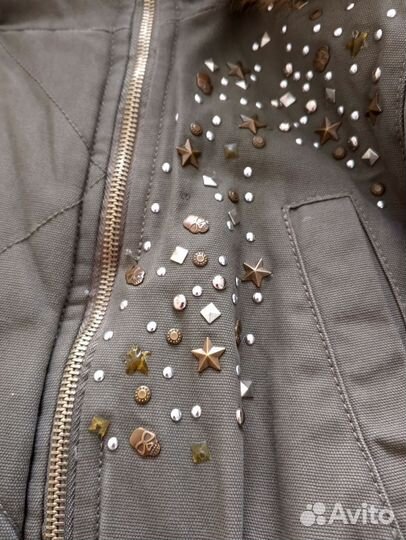 Парка зимняя размер 140