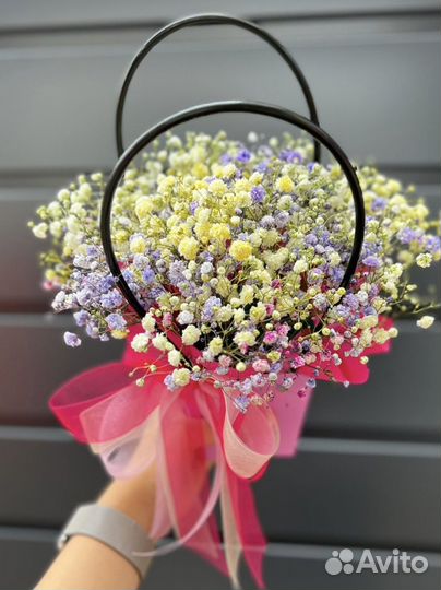 Гипсофила, Цветы, Розы, хризантемы, Доставка