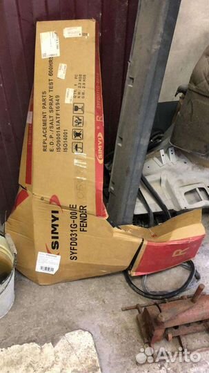 Крыло переднее правое hyundai getz