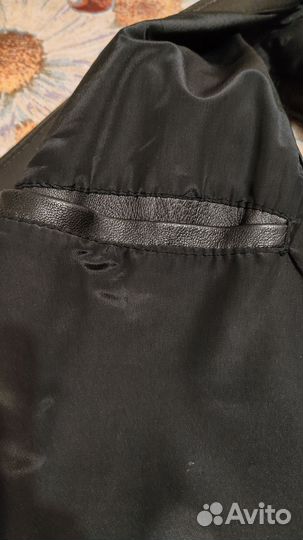 Жилетка кожаная мужская 52р-р
