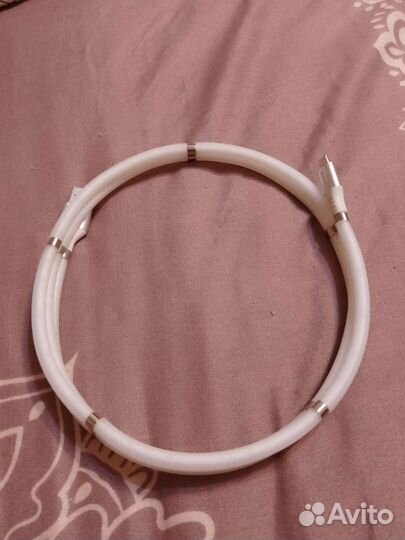 USB кабель Lightning,1м.2.4А,магнитная оплетка