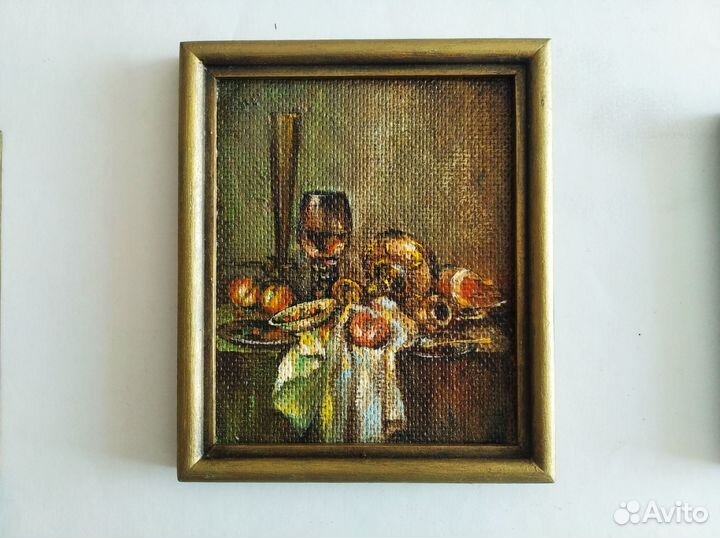 Картины масляная миниатюрная живопись