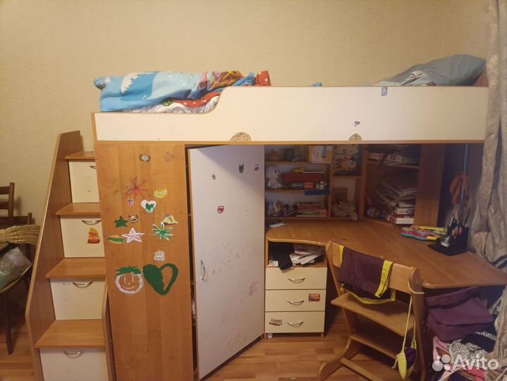 Кровать-чердак