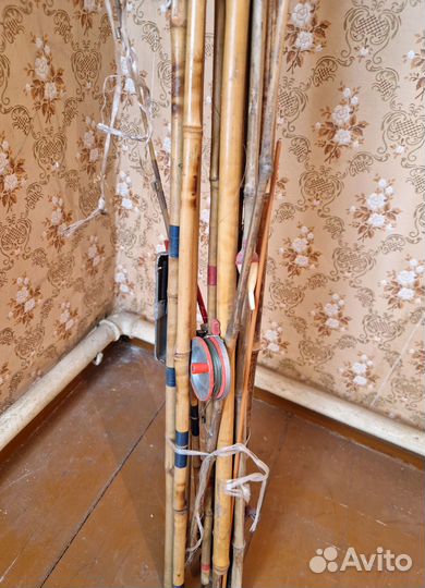 Удочки, колышки, грузики, звоночки, поплавки, СССР