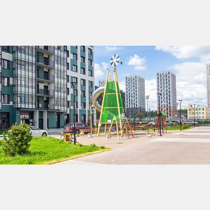 1-к. квартира, 35,1 м², 24/25 эт.