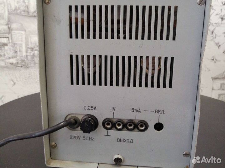 Вольтметр ф584 и милливольтметр в3-38