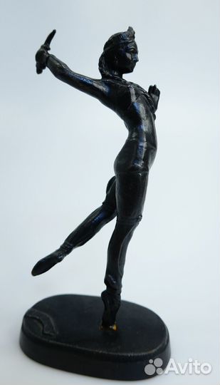 Статуэтка балерина Зарема чугун литье Касли СССР