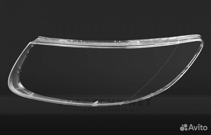 Стекло фары Hyundai Santa Fe 2010-2012 (левое)