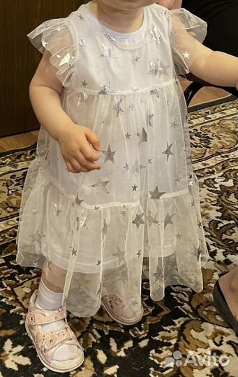 Платье для девочки 92