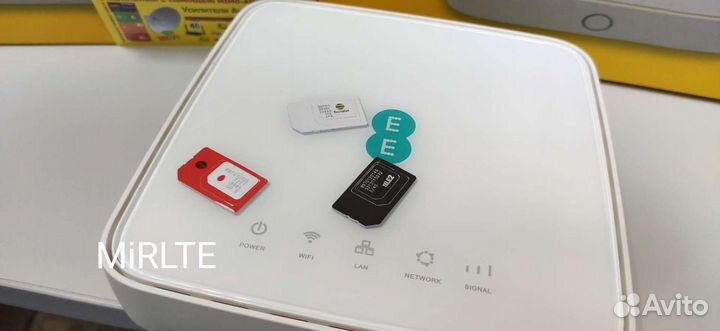 Роутер Alcatel HH70 CAT 7 + Симкарты Безлимит