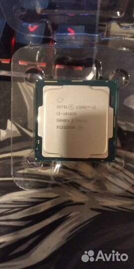 Процессор intel core i3 10105f
