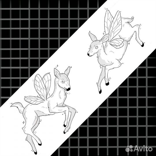 Модель для тату