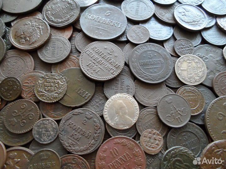 Монеты царские империи от Петра до Николая 2