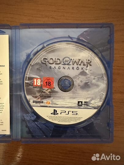 God of War Ragnarok ps5 диск