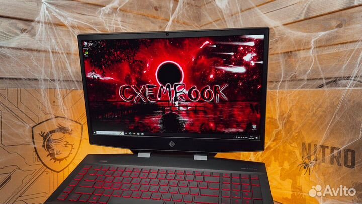 Игровой ноутбук HP Omen 17 / RTX 2060 / Core i7