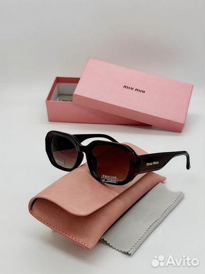 Солнцезащитные очки miu miu c поляризацией