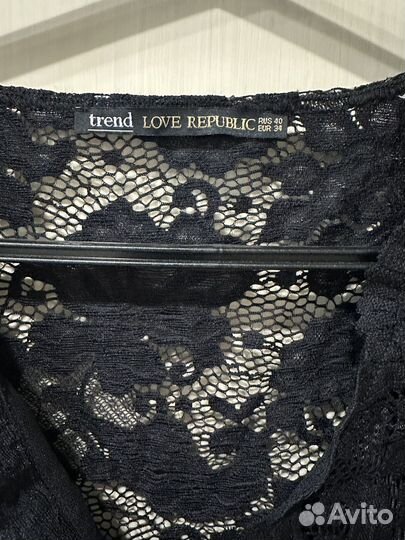 Кофта кружевная love republic