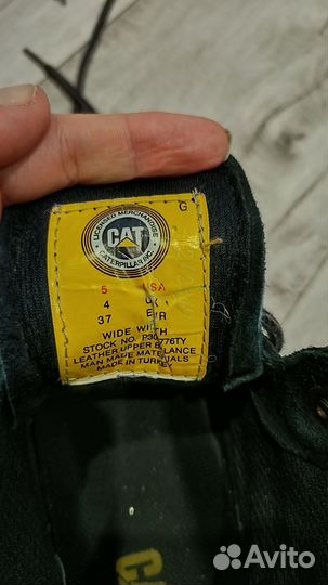 Ботинки Caterpillar кожаные 36